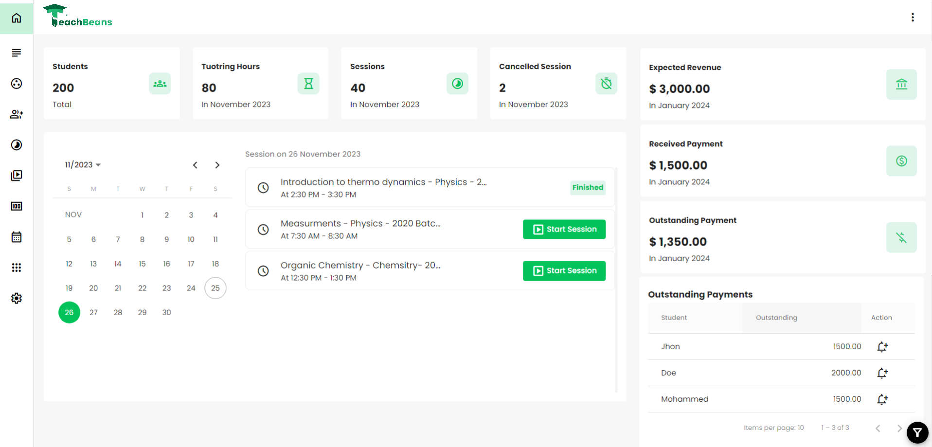CoachQueue Dashboard